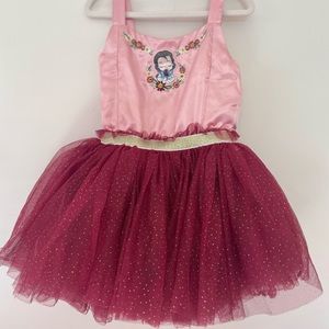Disney princess belle dress tulle 3t